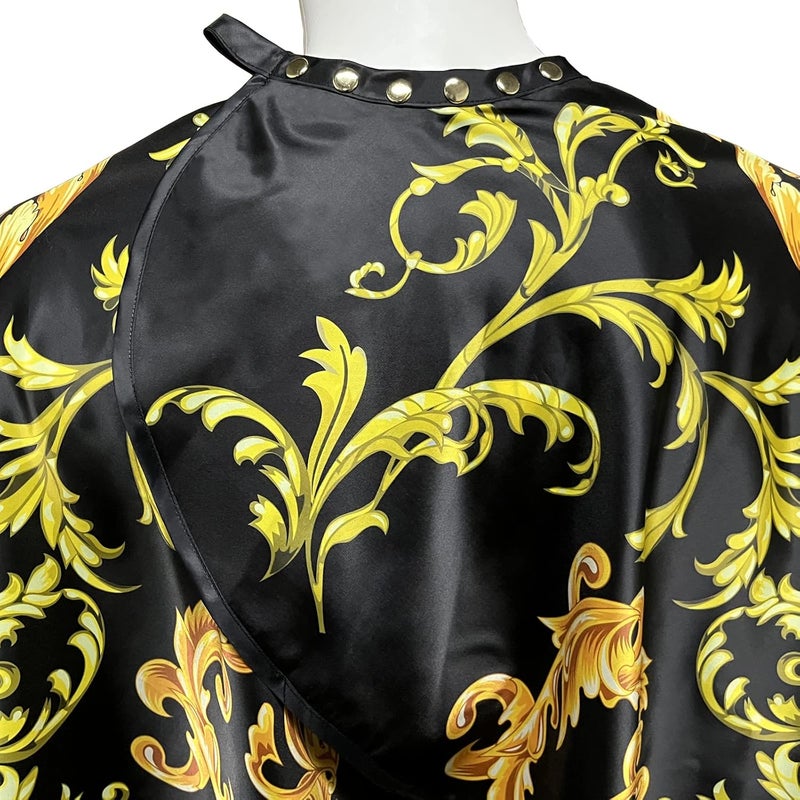 CapeshionPro Barber Capes for Men Hair Cutting Salon Capes with Snaps Hairdresser Gown Stylist Cape- 63”× 56” - Image 2